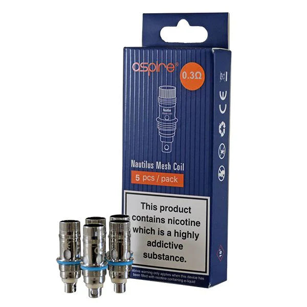 ASPIRE NAUTILUS MESH COILS