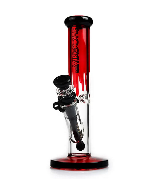 PHOENIX STAR 10" STRAIGHT GLASS BONG
