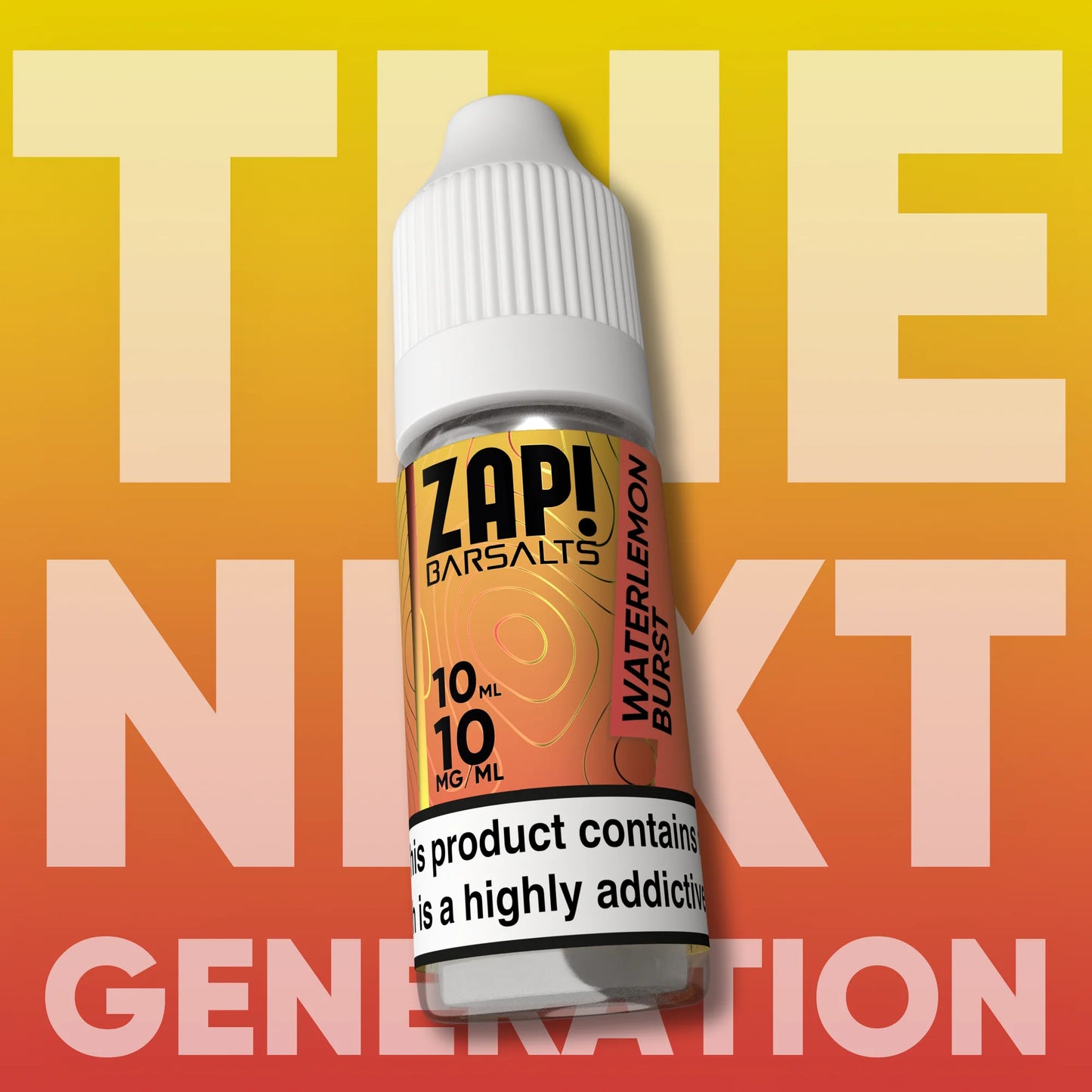 ZAP BAR SALT 10ML E-LIQUID "WAS £3.99"