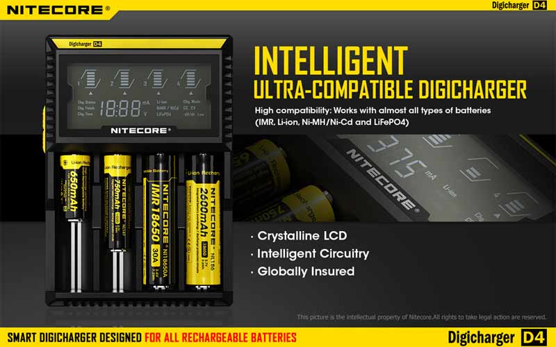 NITECORE DIGICHARGER D4 EU