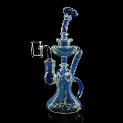 PHOENIX STAR 8" RECYCLER DAB RIG WITH QUARTZ BANGER