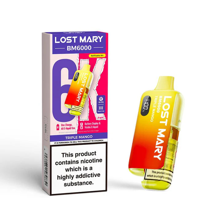 LOST MARY BM6000 PREFILLED POD KIT V2