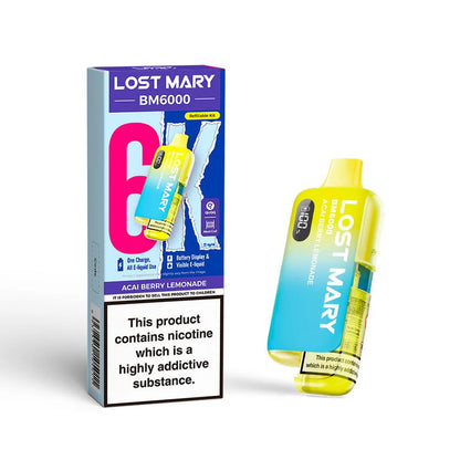LOST MARY BM6000 PREFILLED POD KIT V2