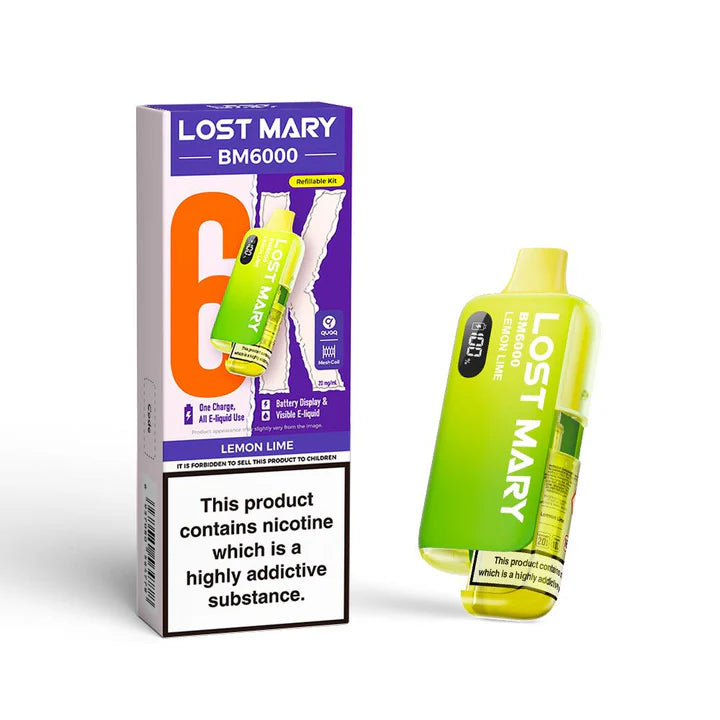 LOST MARY BM6000 PREFILLED POD KIT V2