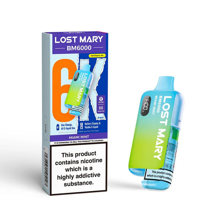 LOST MARY BM6000 PREFILLED POD KIT V2