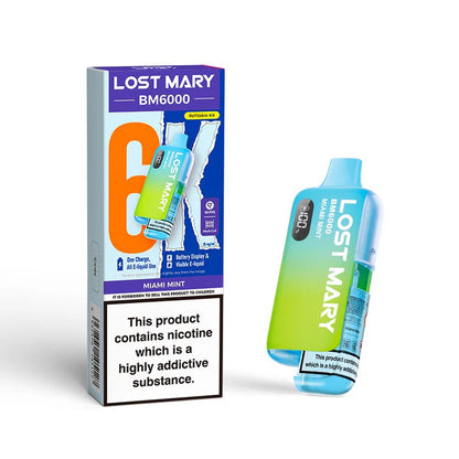 LOST MARY BM6000 PREFILLED POD KIT V2
