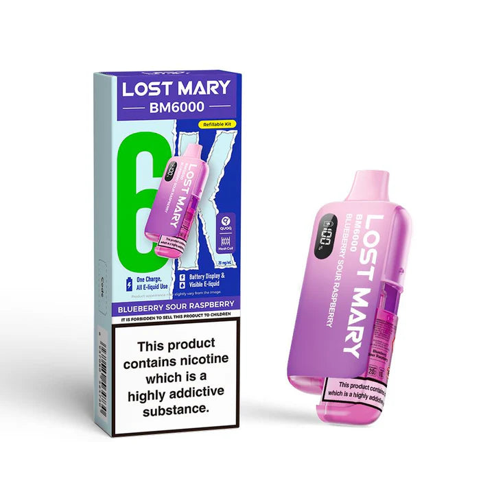 LOST MARY BM6000 PREFILLED POD KIT V2
