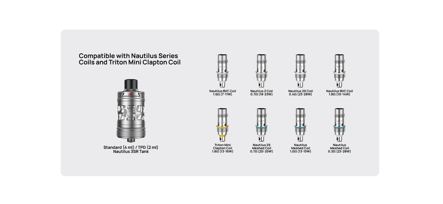 ASPIRE NAUTILUS 3SR TANK