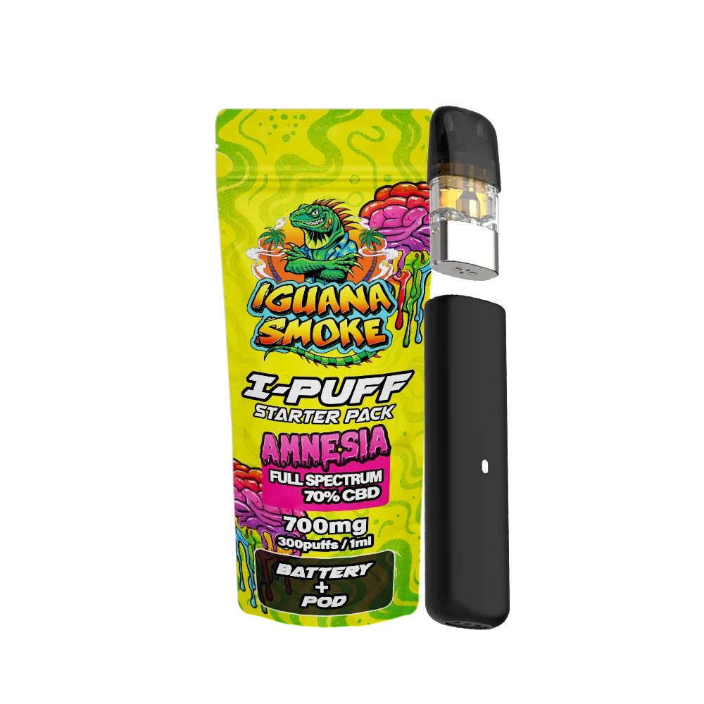 IGUANA SMOKE I-PUFF STARTER KIT 700MG
