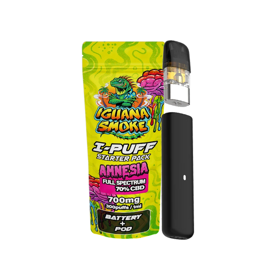 IGUANA SMOKE I-PUFF STARTER KIT 700MG