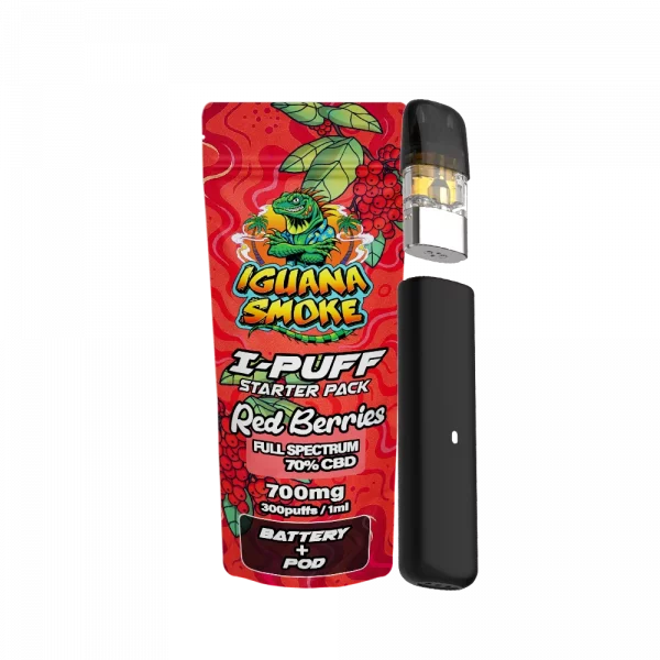 IGUANA SMOKE I-PUFF STARTER KIT 700MG