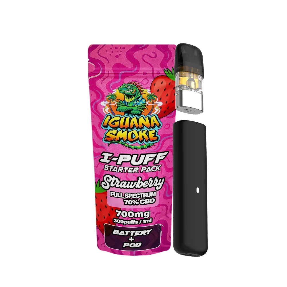 IGUANA SMOKE I-PUFF STARTER KIT 700MG