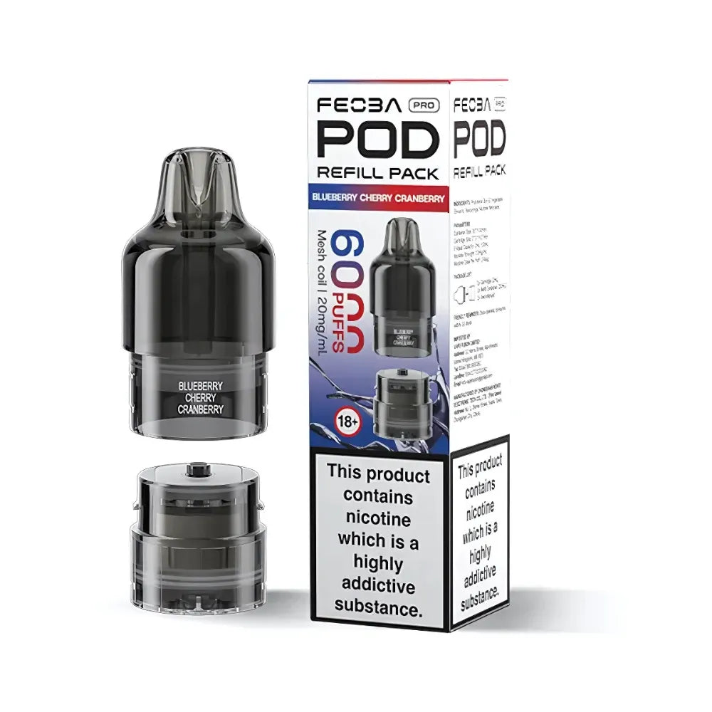 FEOBA PRO POD REFILL PACK 20MG