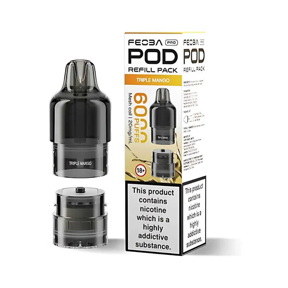 FEOBA PRO POD REFILL PACK 20MG