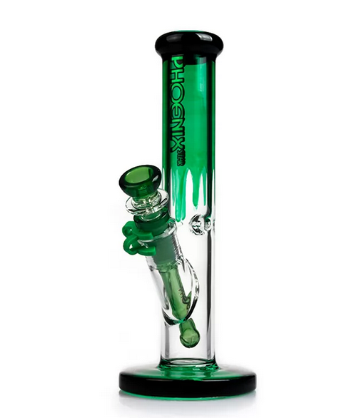 PHOENIX STAR 10" STRAIGHT GLASS BONG