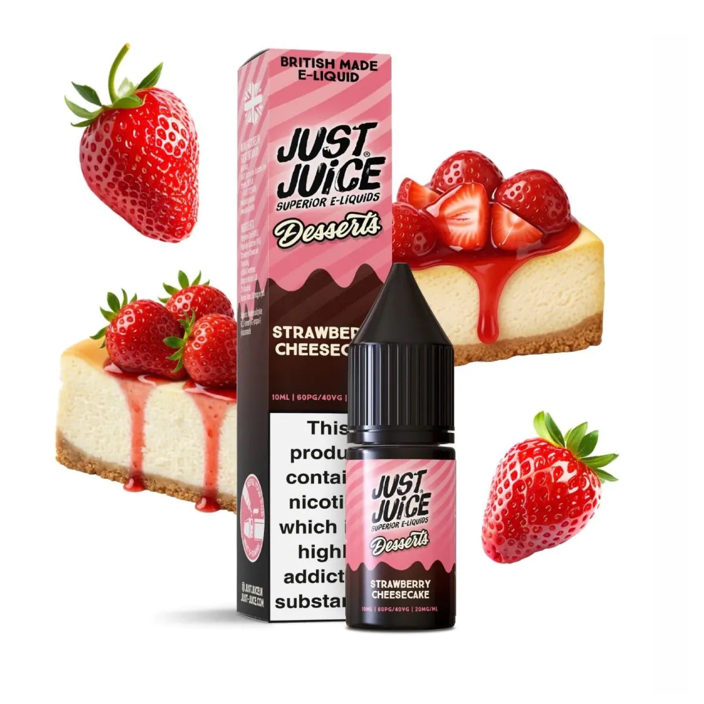 JUST JUICE 10ML NIC SALTS 4 FOR £10 OR 10 FOR £25