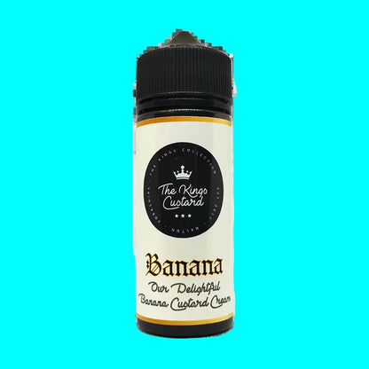 THE KINGS CISTARD BANANA CREAM BOTTLE WITH CROWN
