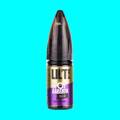 Liltropic nicotine-free E LIQUID on a white background