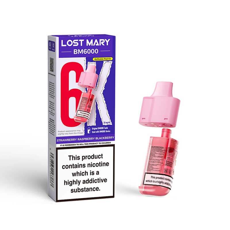 LOST MARY BM 6K 20MG REFILL POD