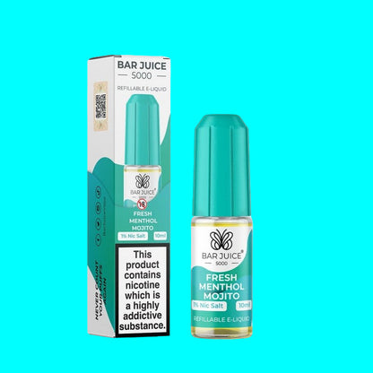 BAR JUICE 5000 FRESH MENTHOL MOJITO BOTTLE WITH BOX