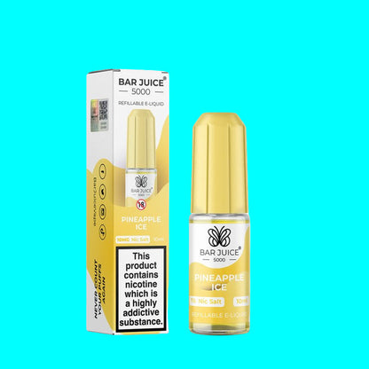 BAR JUICE 5000 PINEAPPLE ICE BOTTLE WIYH BOX