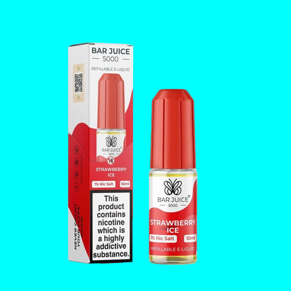 BAR JUICE 5000 MODNVAPE STRAWBERRY ICE BOTTLE WITH BOX