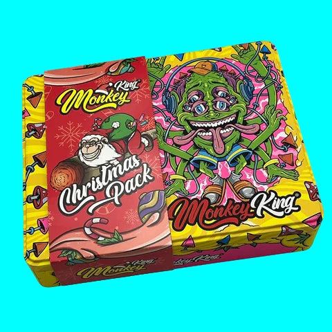 CHRISTMAS PACK MONKEY KING SMOKING ACCESSORIES GIFT PACK