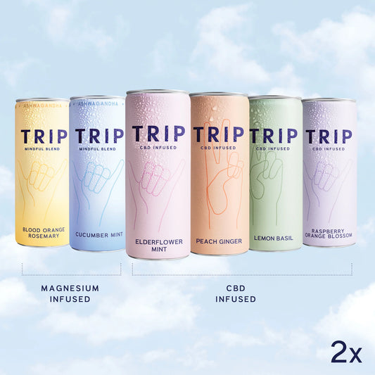 TRIP CBD & MAGNESIUM INFUSED CAN OF DRINK 250ML