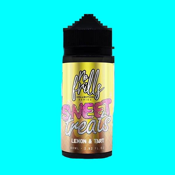 NO FRILLS LEMON TART SHORT FILL BOTTLE WITH YELLOW LABEL