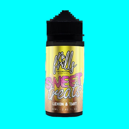 NO FRILLS LEMON TART SHORT FILL BOTTLE WITH YELLOW LABEL