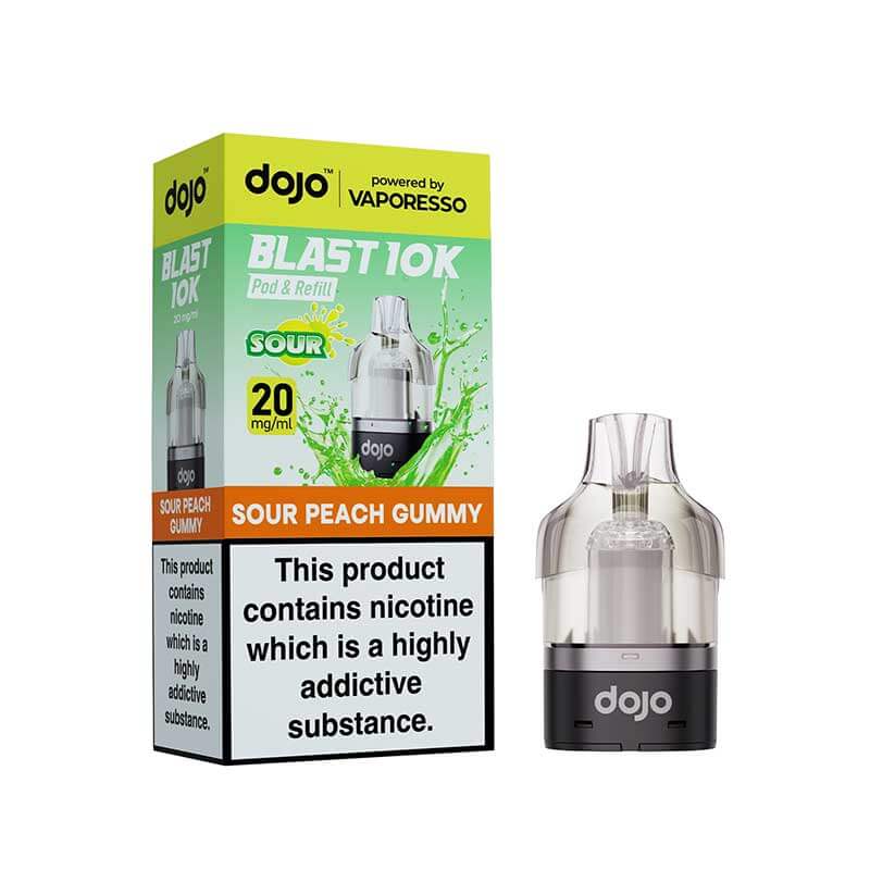 DOJO BLAST 10K REFILL 20MG VAPE BAN EXEMPT