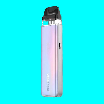 Vape device with gradient color on a white background