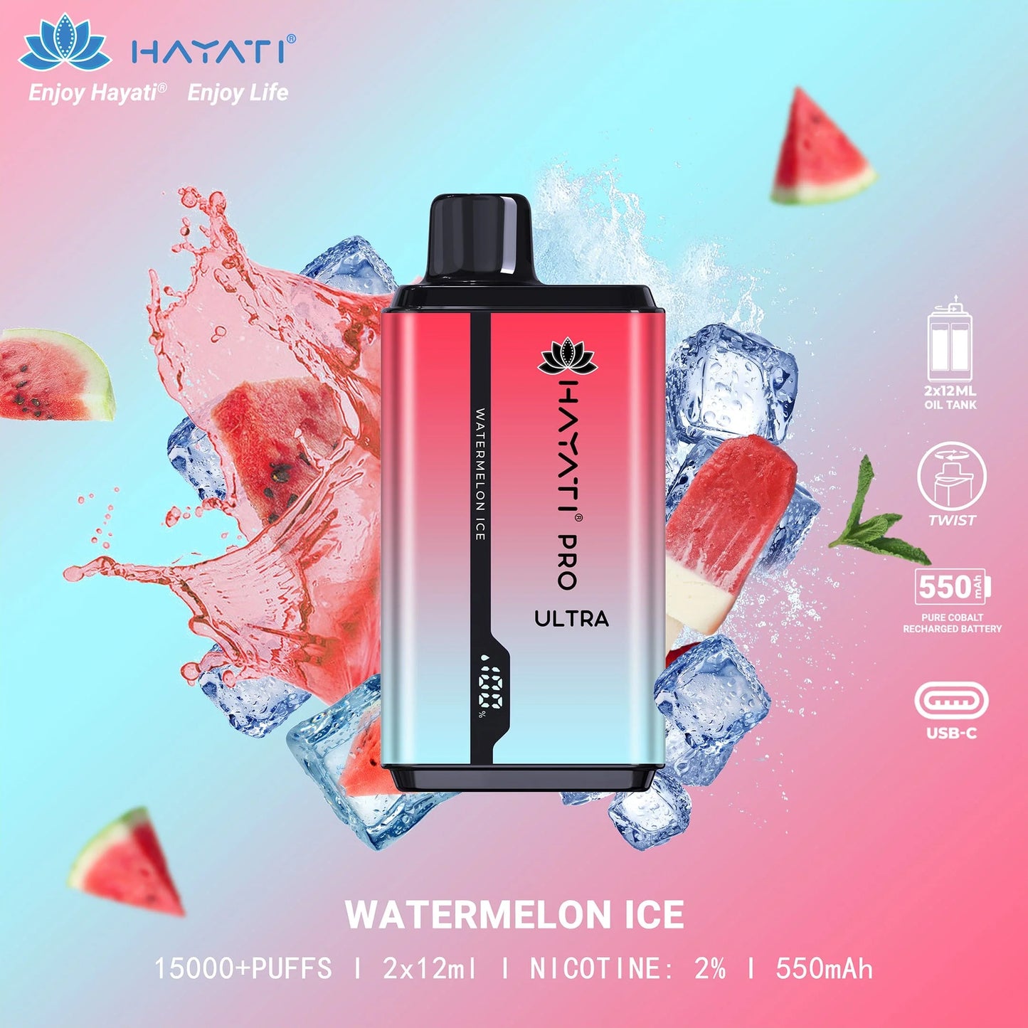 HYATI PRO ULTRA PREFILLED POD KIT 25K