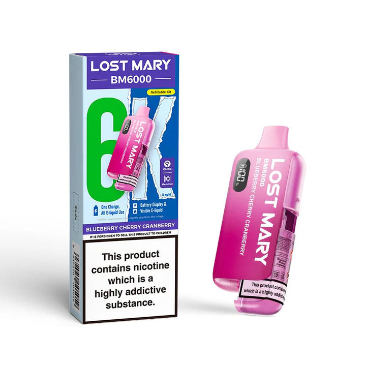 LOST MARY BM6000 PREFILLED POD KIT V2