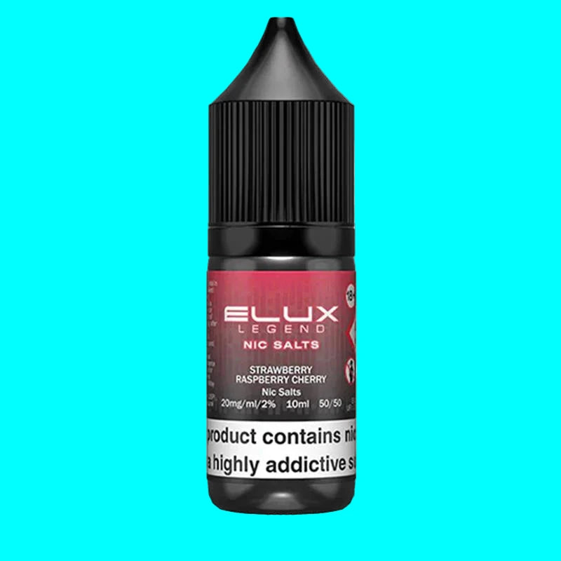 Elux Legend Nic Salts bottle on a white background