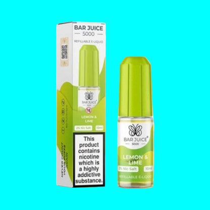 BAR JUICE 5000 LEMON & LIME BOTTLE WITH BOX