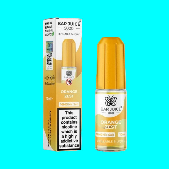 BAR JUICE 5000 ORANGE ZEST BOTTLE WITH BOX