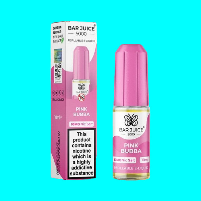 BAR JUICE 5000 PINK BUBBA BOTTLE WITH BOX