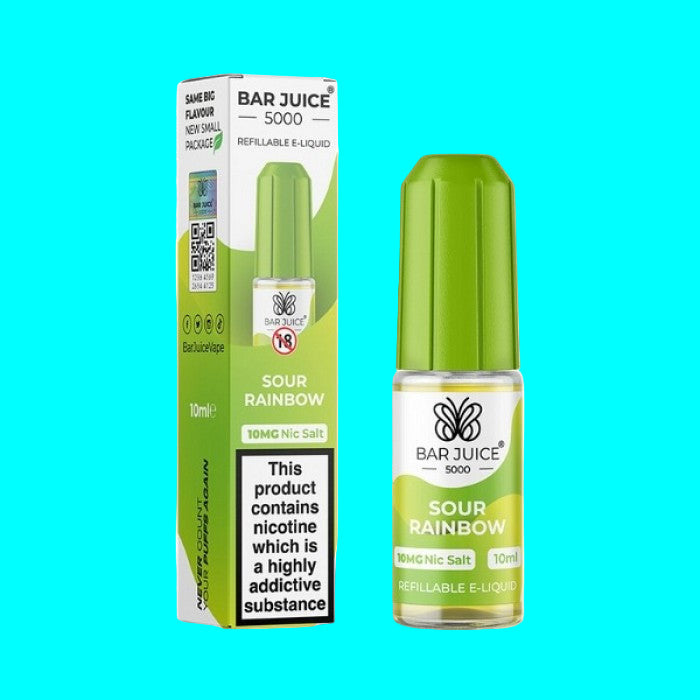 BAR JUICE 5000 SOUR RAINBOW BOTTLE WITH BOX