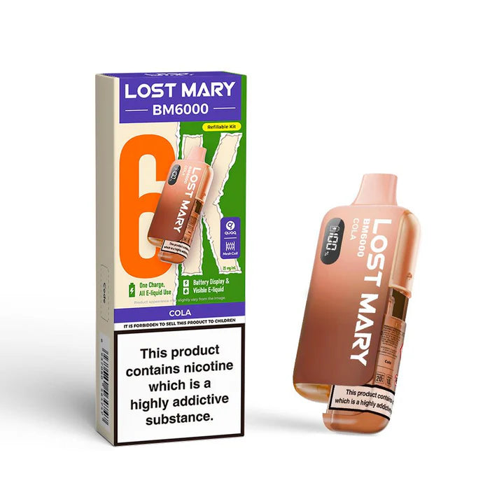 LOST MARY BM6000 PREFILLED POD KIT V2
