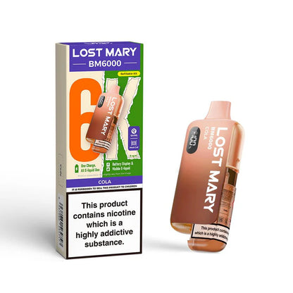 LOST MARY BM6000 PREFILLED POD KIT V2