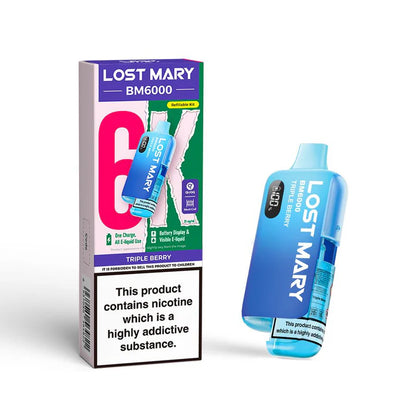 LOST MARY BM6000 PREFILLED POD KIT V2
