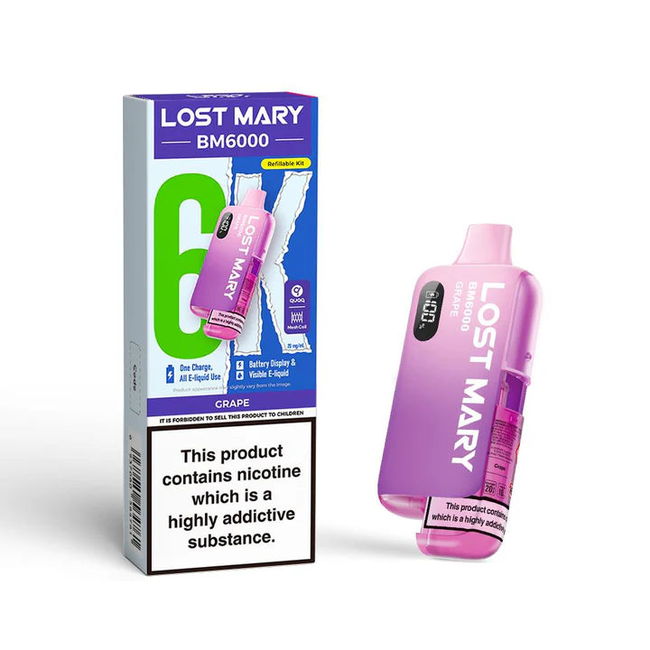 LOST MARY BM6000 PREFILLED POD KIT V2