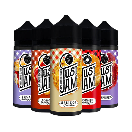 JUST JAM 100ML SHORT FILL E-LIQUID