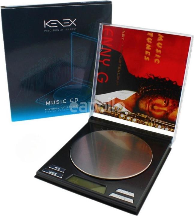 KENEX MUSIC TUNES CD DIGITAL SCALE 0.1g - 500g