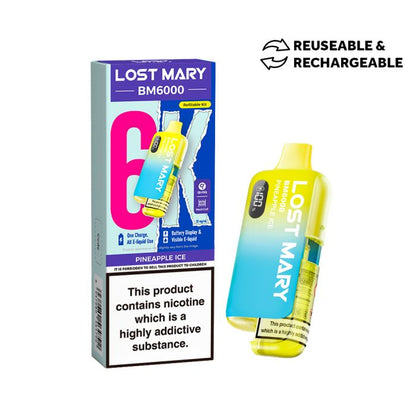 LOST MARY BM 6K 20MG REFILL POD