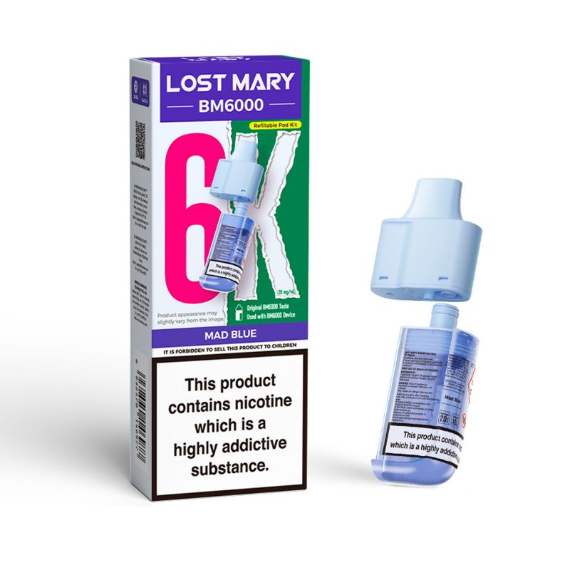 LOST MARY BM 6K 20MG REFILL POD