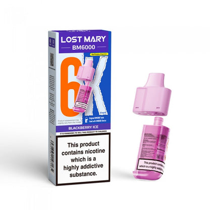 LOST MARY BM 6K 20MG REFILL POD