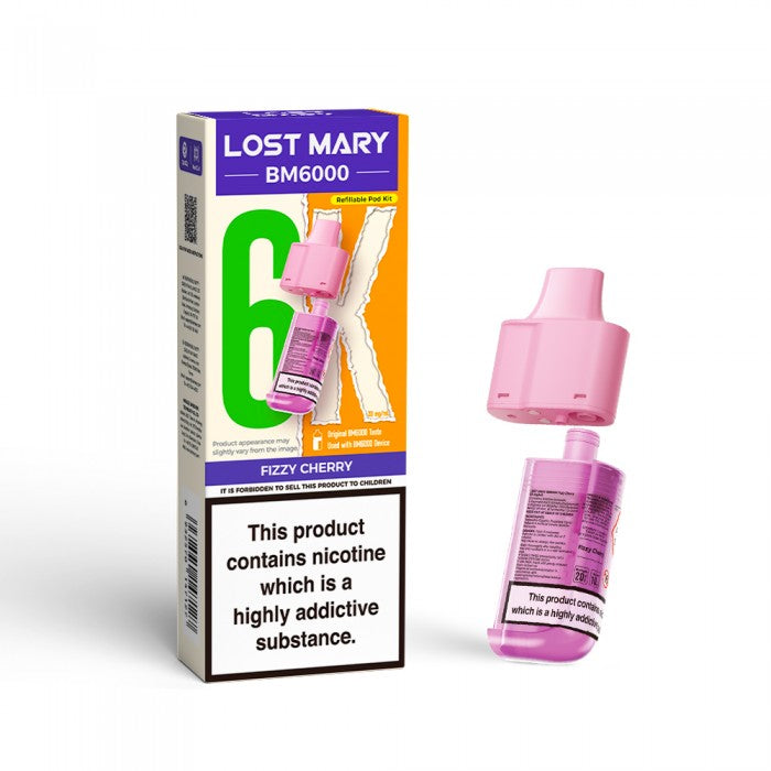LOST MARY BM 6K 20MG REFILL POD