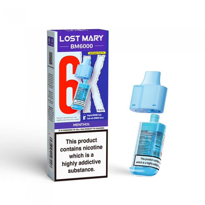 LOST MARY BM 6K 20MG REFILL POD